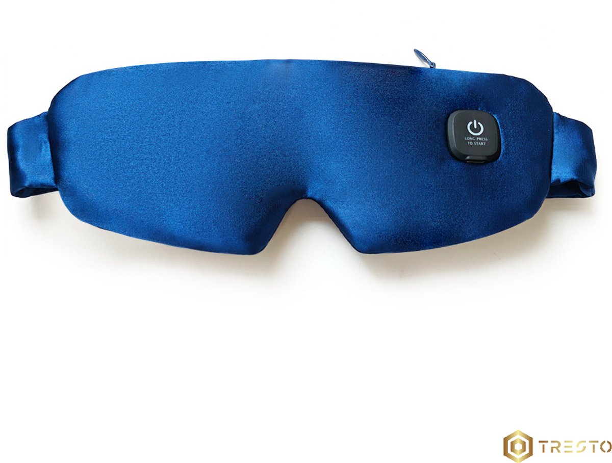 TRESTO Draadloos Verwarmd Oogmasker – Oplaadbaar | Elektrisch Slaapmasker